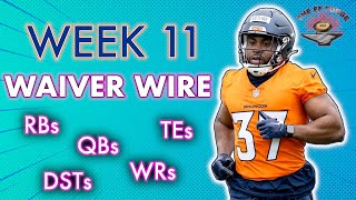 Week 11 Waiver Wire amp Injury Recap  Fantasy Football 2024 [upl. by Dinsmore221]