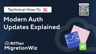 MigrationWiz Modern Authentication UI Updates with a Free Trial Offer [upl. by Anear]