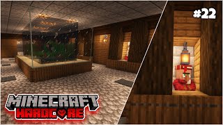 LA SALLE DÉCHANGES DES VILLAGEOIS  Minecraft survie hardcore 22 [upl. by Suissac]