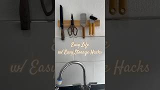 Easy Life with Simple Minimalist Storage Hacks storagesolutions minimalist homehacks [upl. by Iddo223]