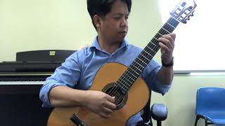 Tarantelle from Trinity Guitar Grade 7 202023 [upl. by Desireah]