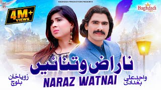 Naraz Watnain Wajid Ali Baghdadi  Sad Song 2024  Official Song  Zoya Bloach  Baghdadi Production [upl. by Hartley346]