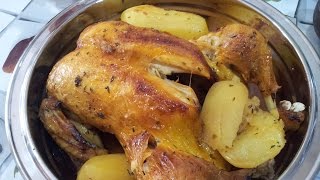 Pollo asado en olla GM F [upl. by Ainel741]