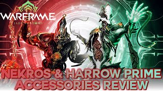 Warframe Nekros amp Harrow Prime Accessories Review Is It Worth It [upl. by Aiyot]