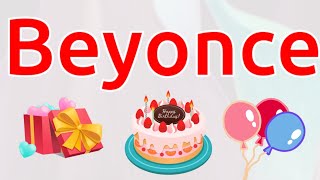 Happy Birthday Beyonce  Beyonce Happy Birthday Song  Beyonce Birthday Song  Happy Birthday To You [upl. by Haile]