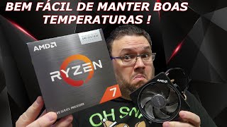 RYZEN 7 5800X3D COM AIR COOLER  UMA SOLUÇÃO SIMPLES JA BASTA [upl. by Ahsauqram]