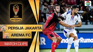 Persija Jakarta vs Arema FC  Match Clips  Piala Presiden 2024 [upl. by Skier]