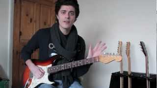 Eric Clapton Style Blues Guitar Lesson [upl. by Burrton]