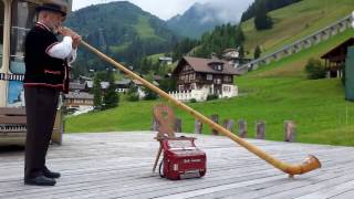 Brahms Alphorn Melody [upl. by Nolyat883]