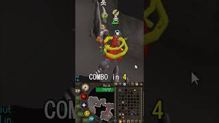 The 1 Combo in Runescape PvP osrs oldschoolrunescape pking meter shorts [upl. by Walcoff755]