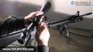 Barska Sniper Scope 624x50 IR AC11562 VideoReview by wwwTECHEYEScom [upl. by Larner]