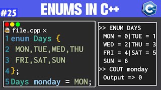 Create Enums in C [upl. by Eblehs]