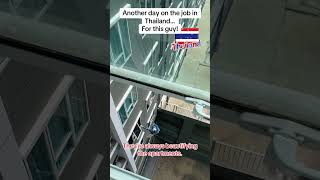 cleanspace beautification windows thailand bangkok asia expat abroad youtubeshorts viral [upl. by Yalahs571]