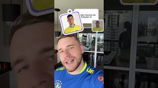 O MELHOR BRASILEIRO NA EUROPA canalwamo seleçãobrasileira neymar vinijr [upl. by Gordy]