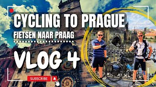 Fietsen naar Praag FIETSVLOG 4 🚴🤳 Europafietser [upl. by Hedgcock]