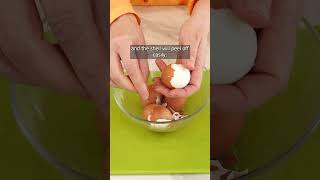 Add THIS to the water After boiling the eggs will peel effortlessly [upl. by Aikmat]