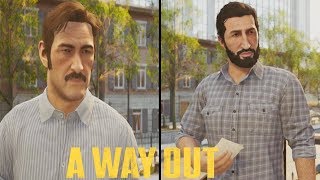 A Way Out Both Endings Explained SPOILERS [upl. by Yesnnyl]