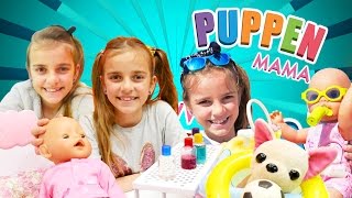 Puppen Mama – 3 Folgen am Stück – Video für Mädchen auf Deutsch [upl. by Ramhaj755]