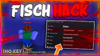 Roblox Fisch Script GUI Hack  FAST Auto Farm Instant Catch Sell All amp More No Key [upl. by Tyrus]