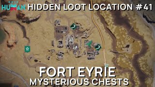 Once Human  Hidden chest location 41  Fort Eyrie  Mystical crate  Mysterious crate [upl. by Zanze]