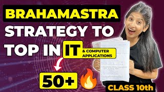 How to cover IT in 1 Day🔥😱  Most important study material 😎 Class 10 Boards 2023 [upl. by Aztilay]