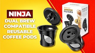 Ninja Dual Brew Compatible Reusable Coffee Pods [upl. by Aniale]