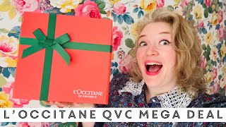 L’occitane qvc tsv unboxing Mega deal Plus qvc discount code [upl. by Ordnaxela305]