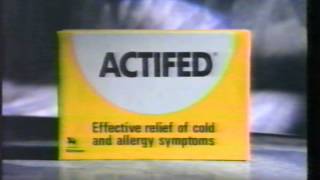 1989 ACTIFED commercial [upl. by Wiles]