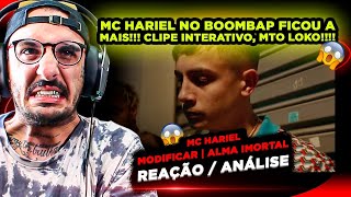 HARIDADE NO BOOMBAP ESQUECE MC HARIEL  MODIFICAR REAÃ‡ÃƒO ANÃLISE [upl. by Annaes46]