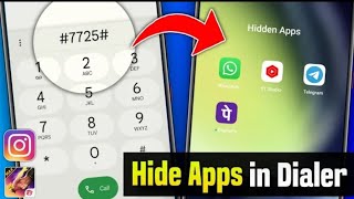 Dialer Me App Hide Kaise Kare  Mobile Dialer Mein App Kaise Chupaye  How To aap me lock kese kare [upl. by Straub]