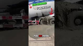 todo el concreto se desperdicio por una falla camion Truckshorts shorts trailers camiones [upl. by Stephi481]