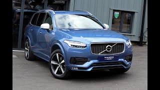 Volvo XC90 R Design AWD Walk Round Video [upl. by Aiek]