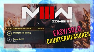 Countermeasures Act 4 Story Mission  MW3 Zombies GUIDE  QuickSolo  MWZ Mission Tutorial [upl. by Haldi742]