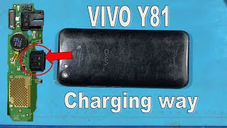 How to replacement charging port vivo y81vivo y81 charging port replacement [upl. by Porty]