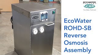 EcoWater ROHDSB Reverse Osmosis Assembly [upl. by Alyose]