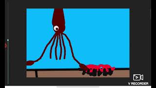 arthropleura vs colossal squid dc2 animation [upl. by Macnair]