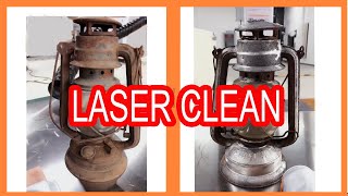 laser clean test part3Lamp [upl. by Greenberg369]