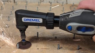 Dremel 575 Right Angle Attachment Full Demo And Review [upl. by Ilke]