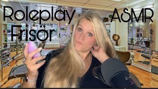 ASMR deutschgerman relaxing Roleplay Frisörhairdresser ✂️ Kopfmassage • Talk • Hair brushing [upl. by Daune]