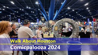 Walk About Houston  Comicpalooza 2024 [upl. by Yrekaz]