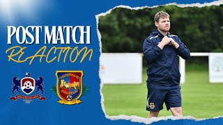 Post Match Reaction  Newton Aycliffe 31 Colls Jimmy Williams [upl. by Eiznikam]