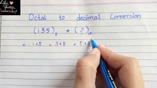 Octal to Decimal  Octal to Decimal conversion in urdu  Mathematics Champion [upl. by Brigitte]