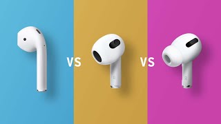 Airpods Comparison Which One Is Right For YOU [upl. by Roseanne]