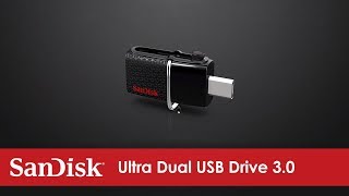 SanDisk Ultra Dual USB Drive 30  How it works [upl. by Ellasal]