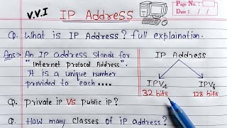 what is ip address full Explanation  Learn Coding [upl. by Rtoip]