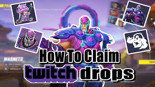 How To Claim Marvel Rivals Twitch Drops [upl. by Blaze]