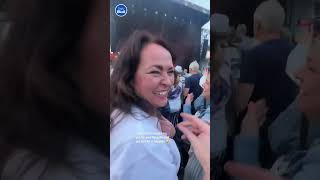 Hilarious moment man mistakes woman for his wife at a concert [upl. by Noah302]