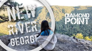 New River Gorge National Park  Diamond Point  Endless Wall Trail  Kentucky [upl. by Agbogla]