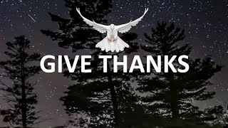 GIVE THANKS with lyrics Hillsong Worship music [upl. by Burl]