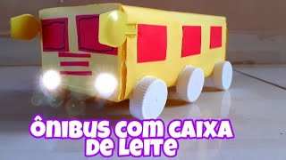 Ideias criativas para reciclar caixa de leite [upl. by Heti649]